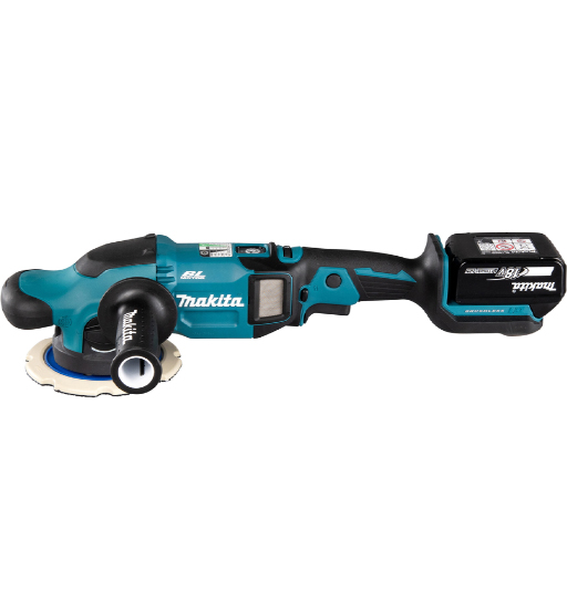 MAKITA CORDLESS RANDOM ORBIT POLISHER(BL) FOR 18V LI-ION LXT WITH BATTERY AND CHARGER KIT