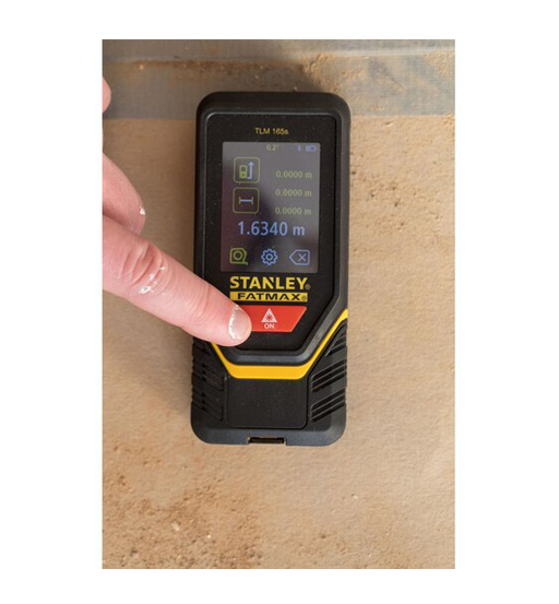 STANLEY® FATMAX® 50M LASER DISTANCE MEASURER WITH BLUETOOTH CONNECTIVITY(TLM165S)