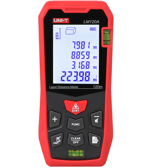 UNI-T DIGITAL LASER DISTANCE METER 120M 