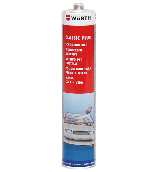 WURTH SILICON SEALANT CLASSIC PLUS FOR GLASS