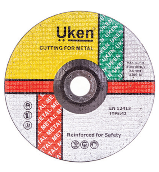 UKEN CUTTING DISC STEEL 4.5