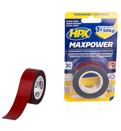 HPX MAXPOWER OUTDOOR BLACK 25MM 1.5M  