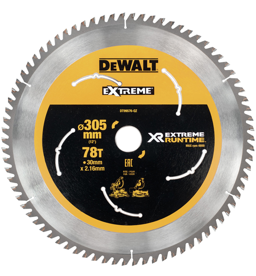 DEWALT CIRCULAR SAW BLADES XR FV 305 X 30MM 78T