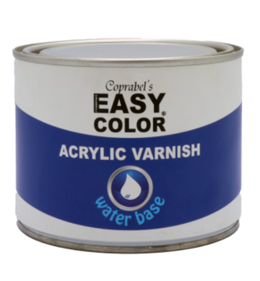 EASY COLOR ACRYLIC VARNISH CLEAR(SEMI-GLOSS) WB-500ML