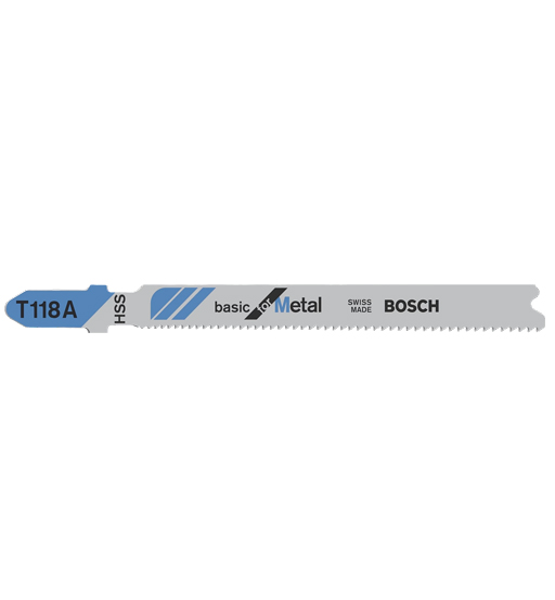 BOSCH T 118 A BASIC FOR METAL JIGSAW BLADE