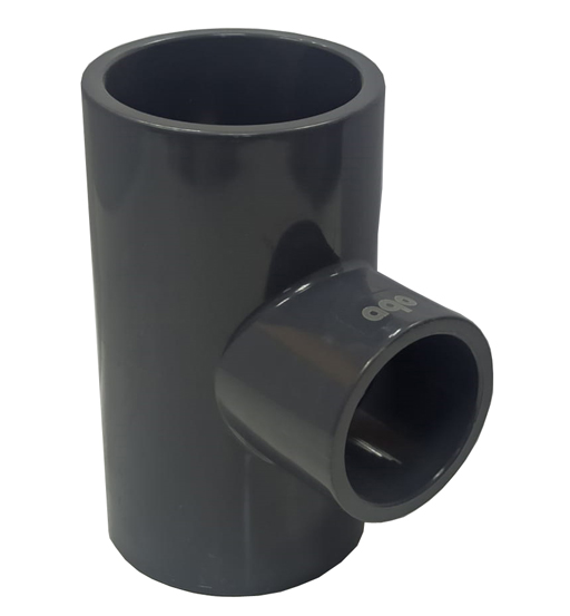 AQO PVC HP REDUCING TEE 1½ X 1