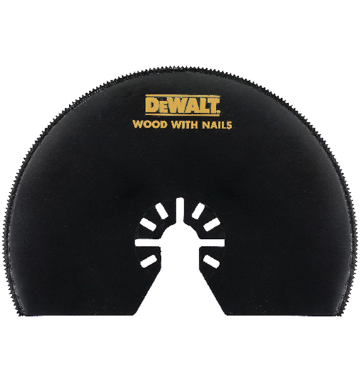 DEWALT OSCILLATING SEMICIRCLE BLADE 102MM