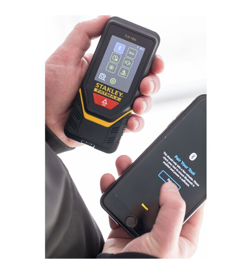 STANLEY® FATMAX® 50M LASER DISTANCE MEASURER WITH BLUETOOTH CONNECTIVITY(TLM165S)