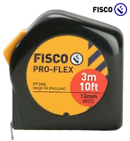 FISCO MEASURING TAPE 3MTR PROFLEX