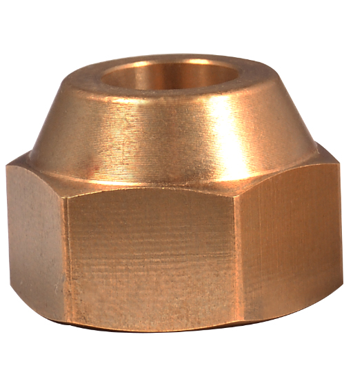 BRASS FLARE NUT 3/8