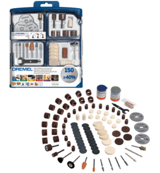 DREMEL 150PC ACC SET 724-150 #2615S724JA