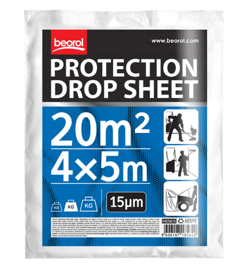 BEOROL PROTECTION DROP SHEET 4 X 5M X 15