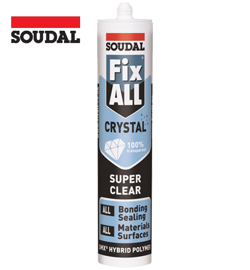 SOUDAL FIX ALL CRYSTAL CLEAR 290 ML     