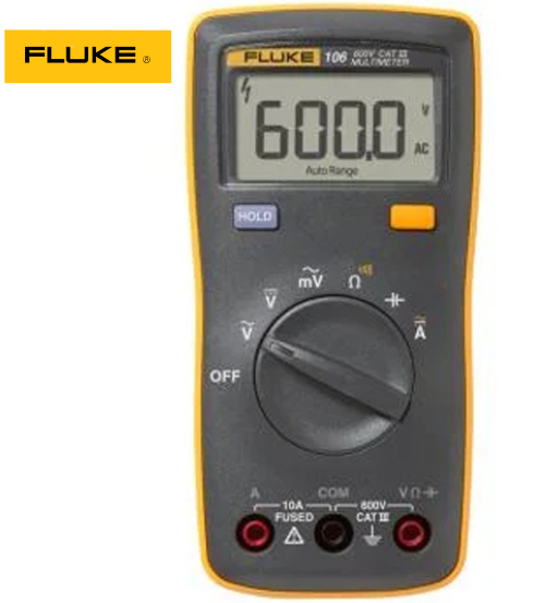 FLUKE DIGITAL MULTIMETER-106 