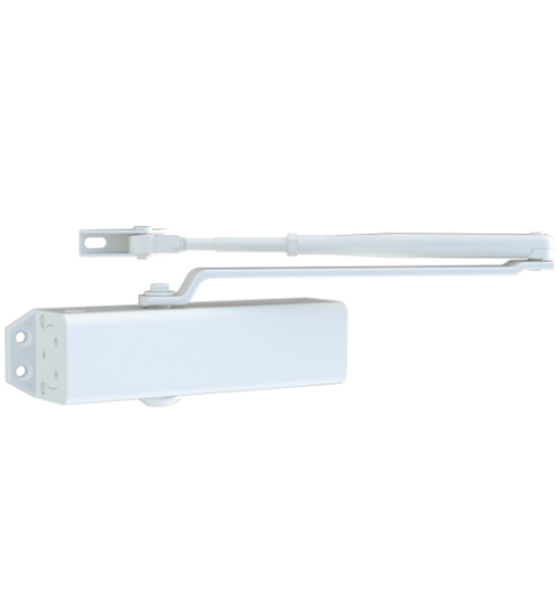 YALE DOOR CLOSER WHITE WITH STANDERD ARM