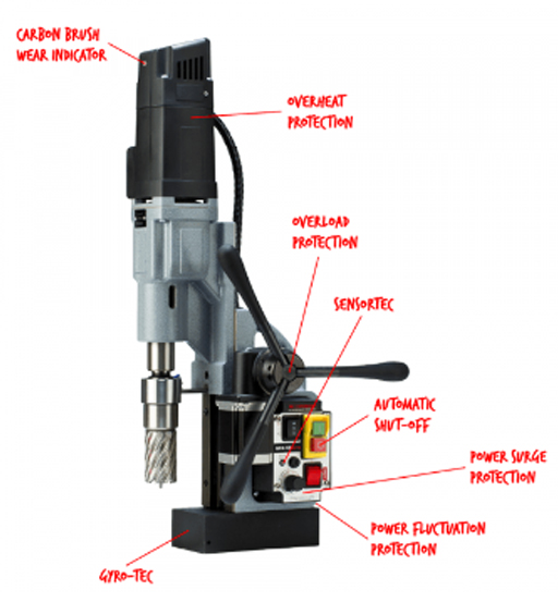 EUROBOOR MAGNETIC DRILL UPTO 55MM  