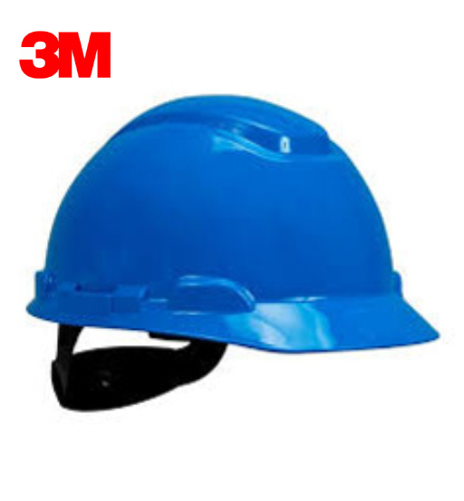 HARD HAT BLUE 4 PT RATCHET-3M