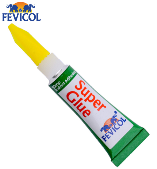 FEVICOL SUPER GLUE TUBE 3 Gram - 12PCS/CARD