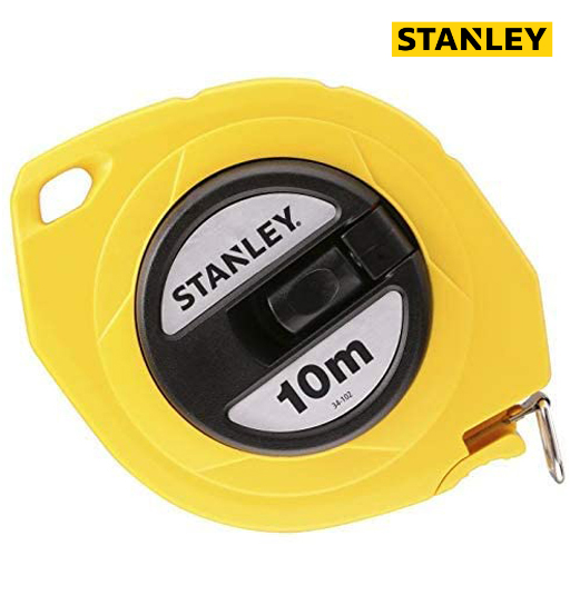 STANLEY CLOSED CASE STEEL MEASURING TAPE 10M