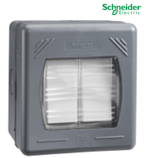 SWITCH 2G 2WAY IP55 SCHNEIDER 