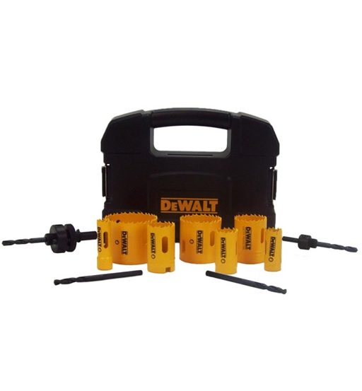 DEWALT 11 PIECE ELECTRICIANS BI-METAL HOLE SAW SET