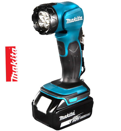 MAKITA LITHIUM ION CORDLESS LED FLASH LIGHT WITH POWER SOURCE KIT 