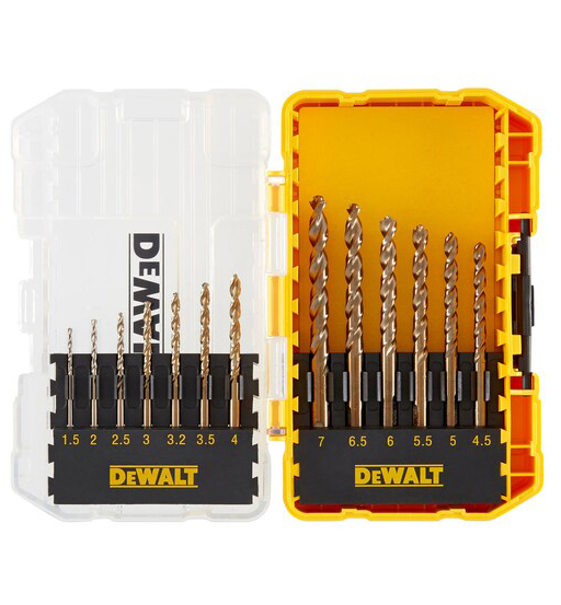 DEWALT 13 PIECE EXTREME 2 METAL DRILLING SET