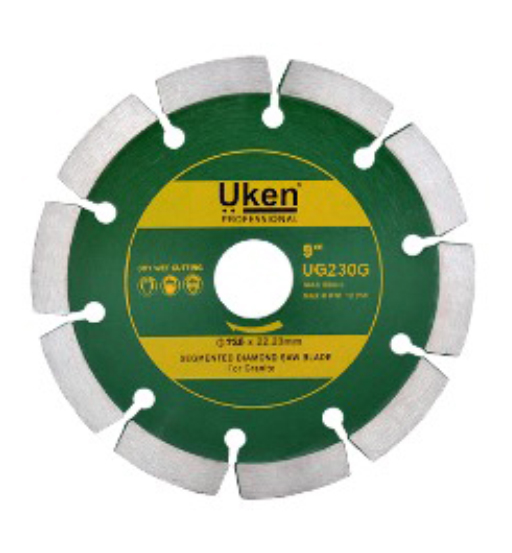 UKEN DIAMOND SAW BLADE 230MM FOR GRANITE&MARBLE CUTTING