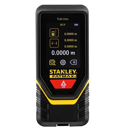 STANLEY® FATMAX® 100 M LASER DISTANCE MEASURER WITH BLUETOOTH CONNECTIVITY