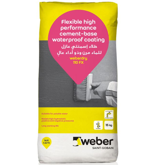 WEBER DRY 110 FX POWDER WITH CHEMICAL   