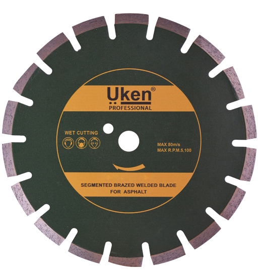 UKEN DIAMOND BLADE 600MM FOR ASPHALT