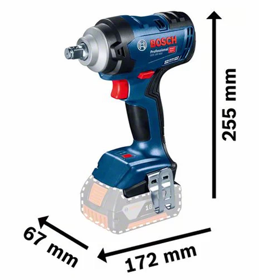 BOSCH GDS 18V-400 PROFESSIONAL CORDLESS IMPACT WRENCH