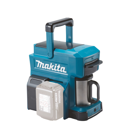 makita 18v 12v coffee maker and cup