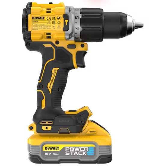 DEWALT CORDLESS POWERSTACK HAMMER D/DRIVER 18V
