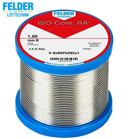 FELDER SOLDERING LEAD 1MM 1/2LBS FELDER(GERMANY)