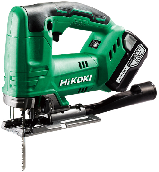 CORDLESS JIGSAW,18V,5Ah BATTERY,135MM WOOD,2.5KG HIKOKI