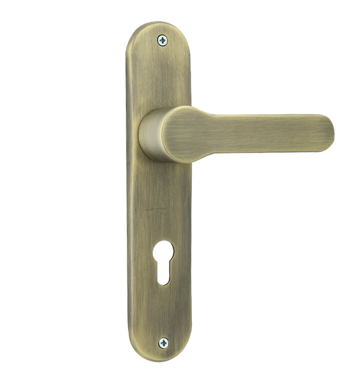 UKEN LEVER HANDLE W/PLATE CLASSIC - 104 