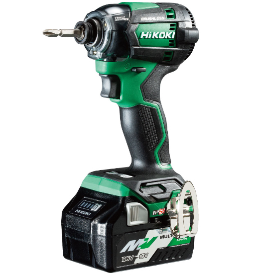 CORDLESS IMPACT DRIVER,18V,BRUSHLESS,5 Ah,210Nm,1.3KG HIKOKI