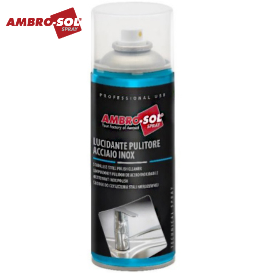 SS POLISH AND CLEANER 600ML-AMBROSOL