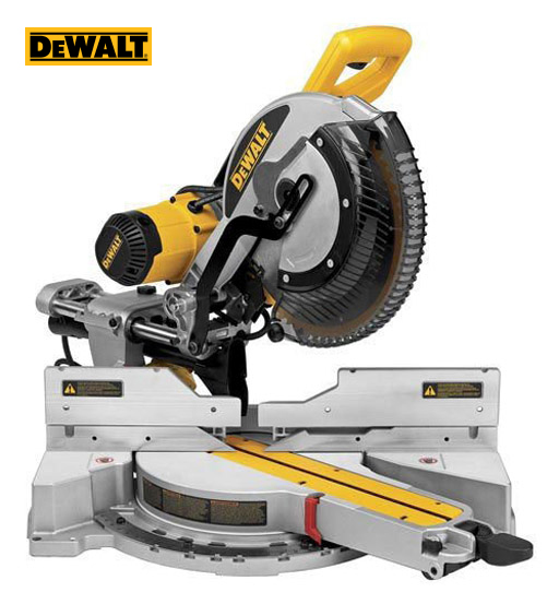 DEWALT 220V 305MM DOUBLE BEVEL SLIDING COMPOUND MITRE SAW 1675W