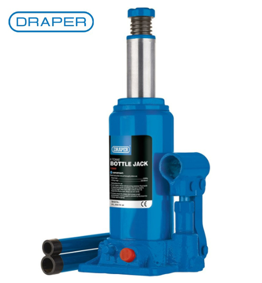 HYDRAULIC BOTTLE JACK 6 TONNE - DRAPER