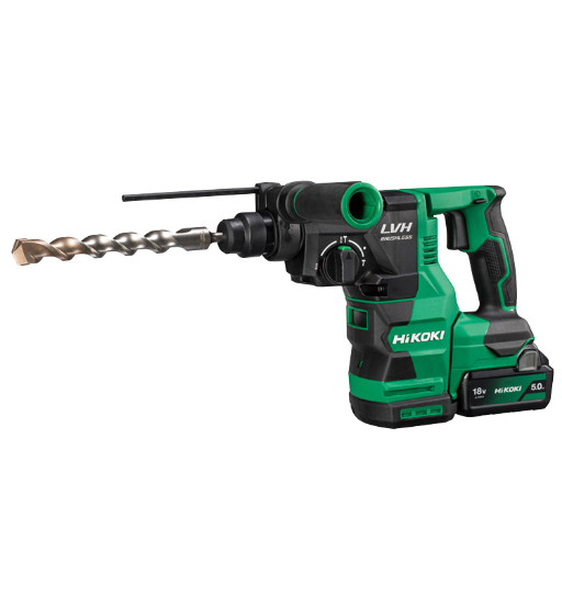 CORDLESS ROTARY HAMMER,18V,26MM,SDS PLUS,3.5KG,3.2J,BL,5Ah HIKOKI