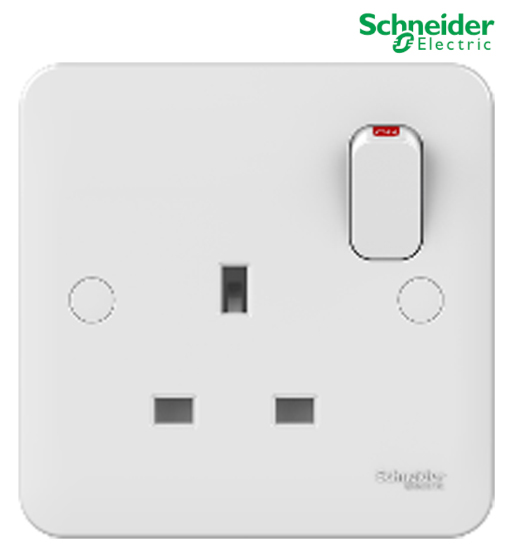 SWITCH SOCKET 13AMP 1G LSE SCHNEIDER    