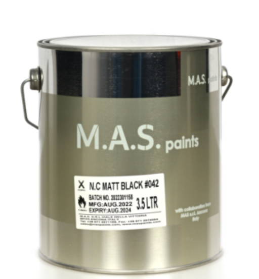 MAS NC MATT BLACK 3.5LTR #042