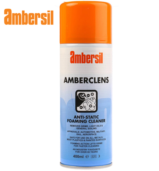 AMBERSIL ANTI-STATIC FOAM CLEANER 400ML 