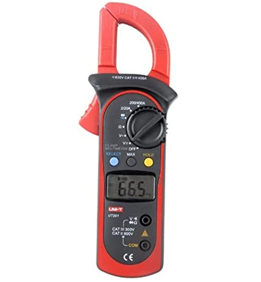 UNI-T DIGITAL CLAMP METER 4V-600V AC UT201