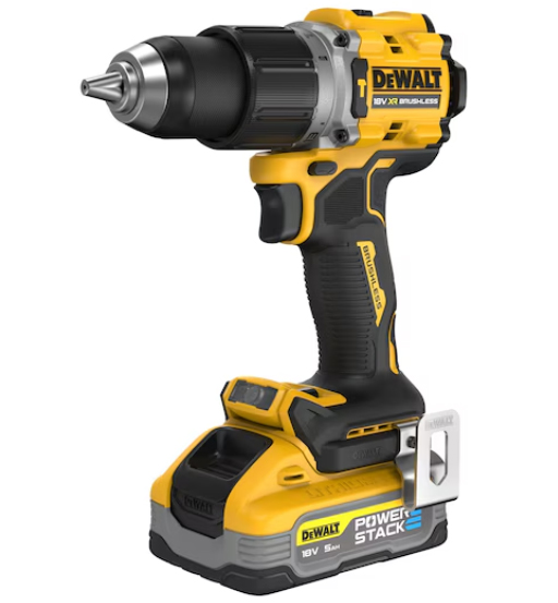 DEWALT CORDLESS POWERSTACK HAMMER D/DRIVER 18V