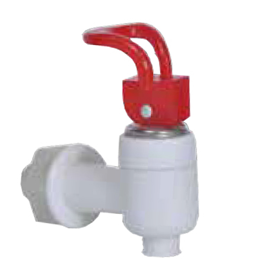 WATER COOLER TAP RED MALE THREAD        