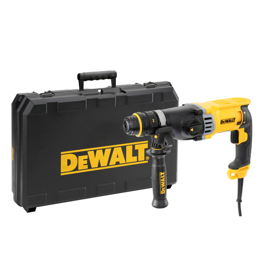 DEWALT 110V SDS PLUS 28MM HEAVY DUTY COMBINATION HAMMER WITH QCC