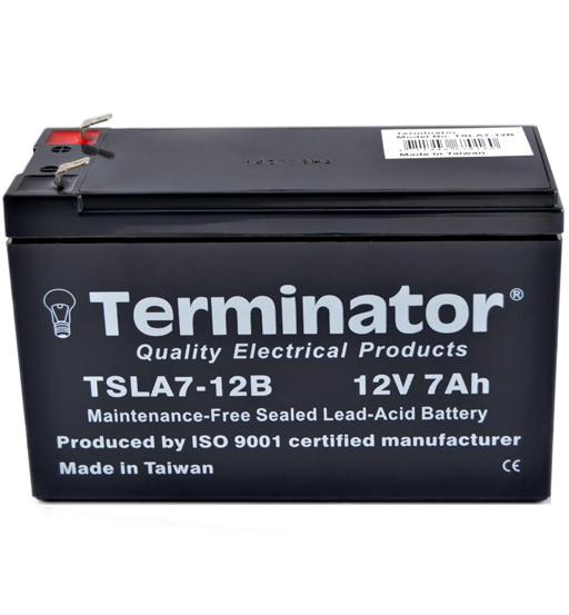 BATTERY 12V-7AH TERMINATOR    